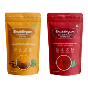 Red Chili Powder (500 g) & Turmeric Powder (500 g)